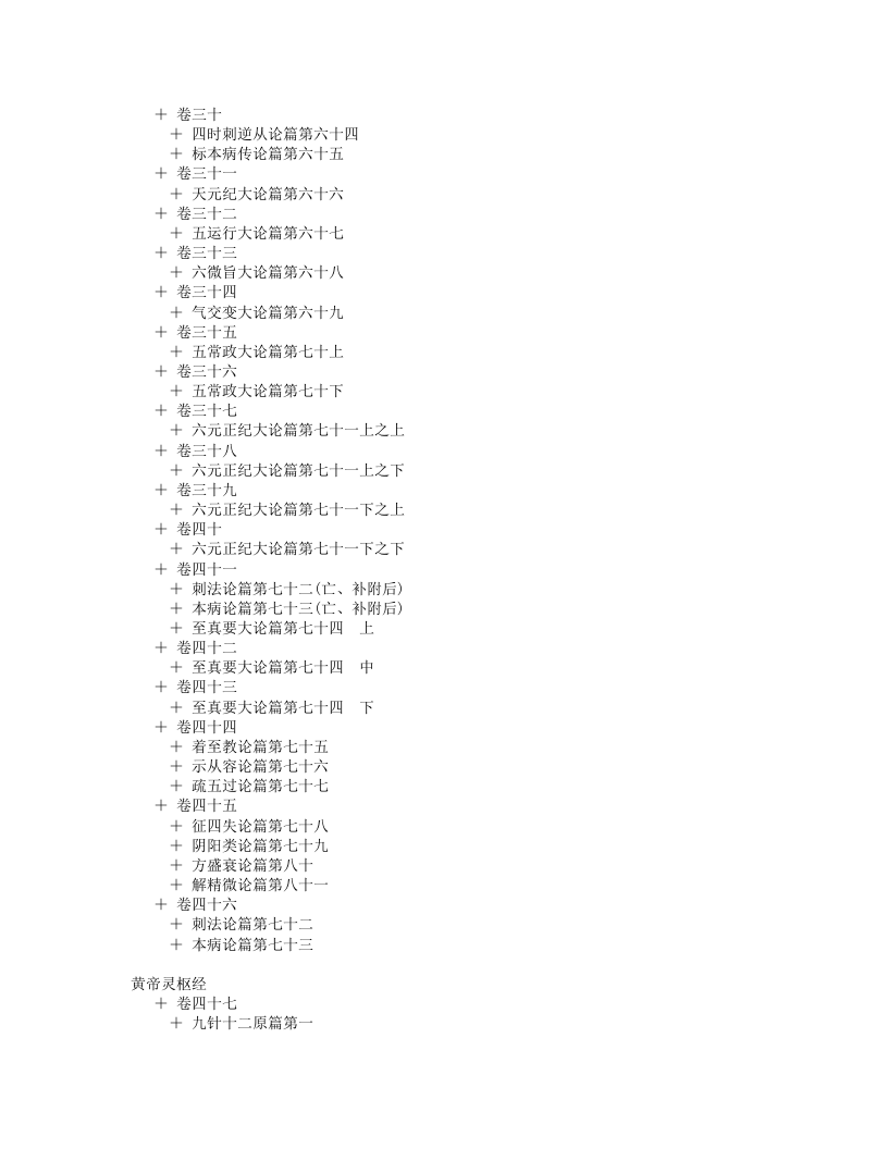 古今图书集成医部全录001目录.txt 第3页