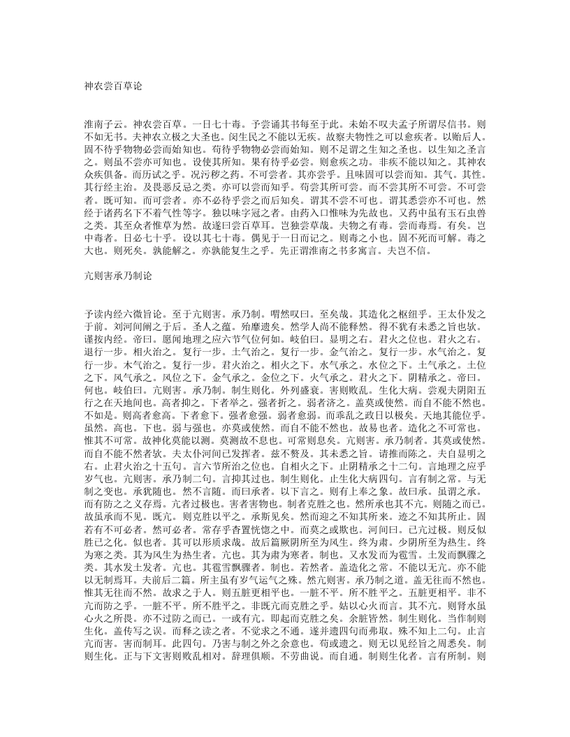 医经溯洄集.txt 第1页