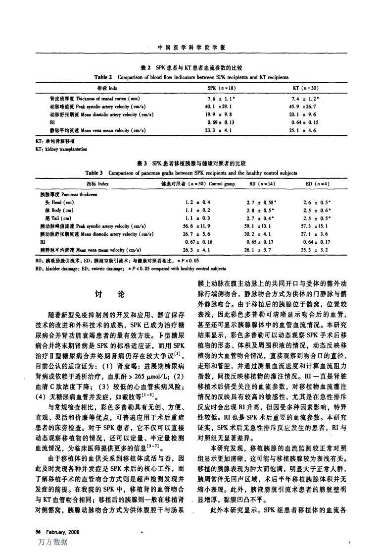 15）彩色多普勒在胰、肾联合移植术后移植体血流监测中的应用价值.pdf 第3页