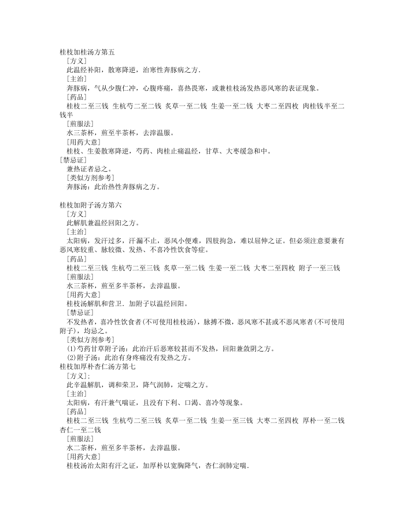 伤寒论一百一十三方临床使用经验精要.txt 第5页