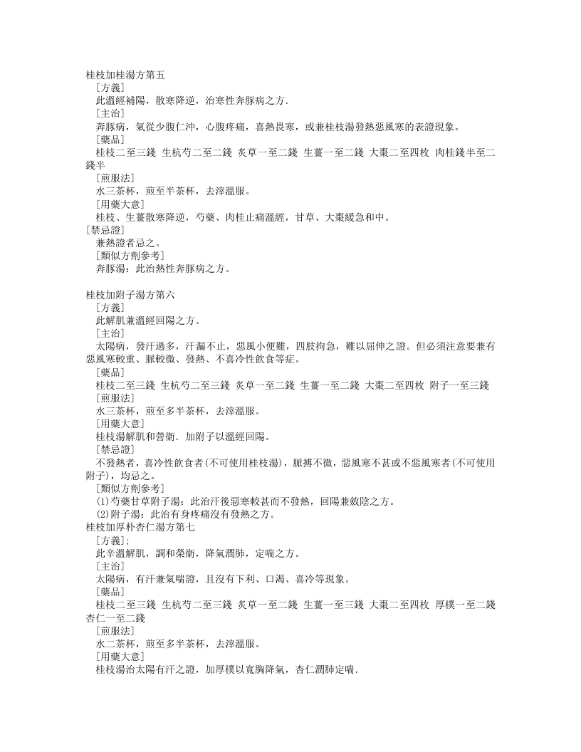 傷寒論一百一十三方臨床使用經驗精要（繁體版）.txt 第5页