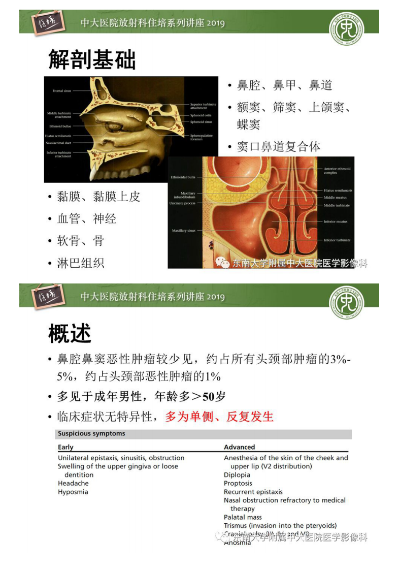20200202_1【中大放射住培系列讲座】鼻腔鼻窦恶性肿瘤影像诊断.pdf 第2页