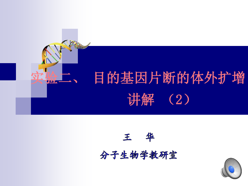 有声（2） PCR反应条件的确定.pdf 第1页