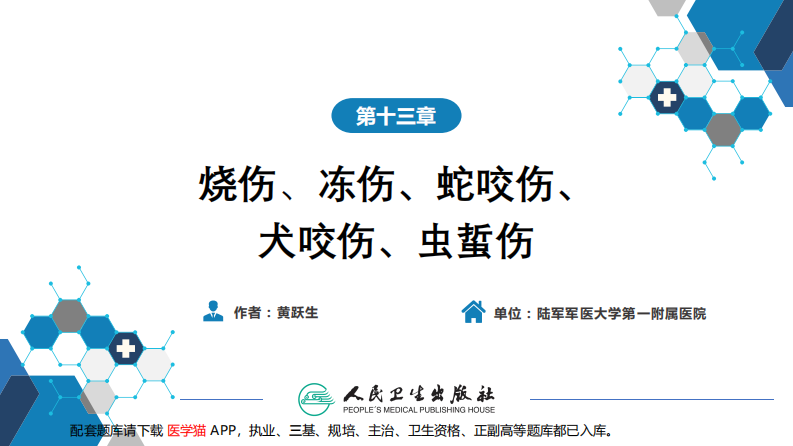第十三章 烧伤、冻伤、蛇咬伤、犬咬伤、虫蛰伤第一、二、三节.pdf 第2页