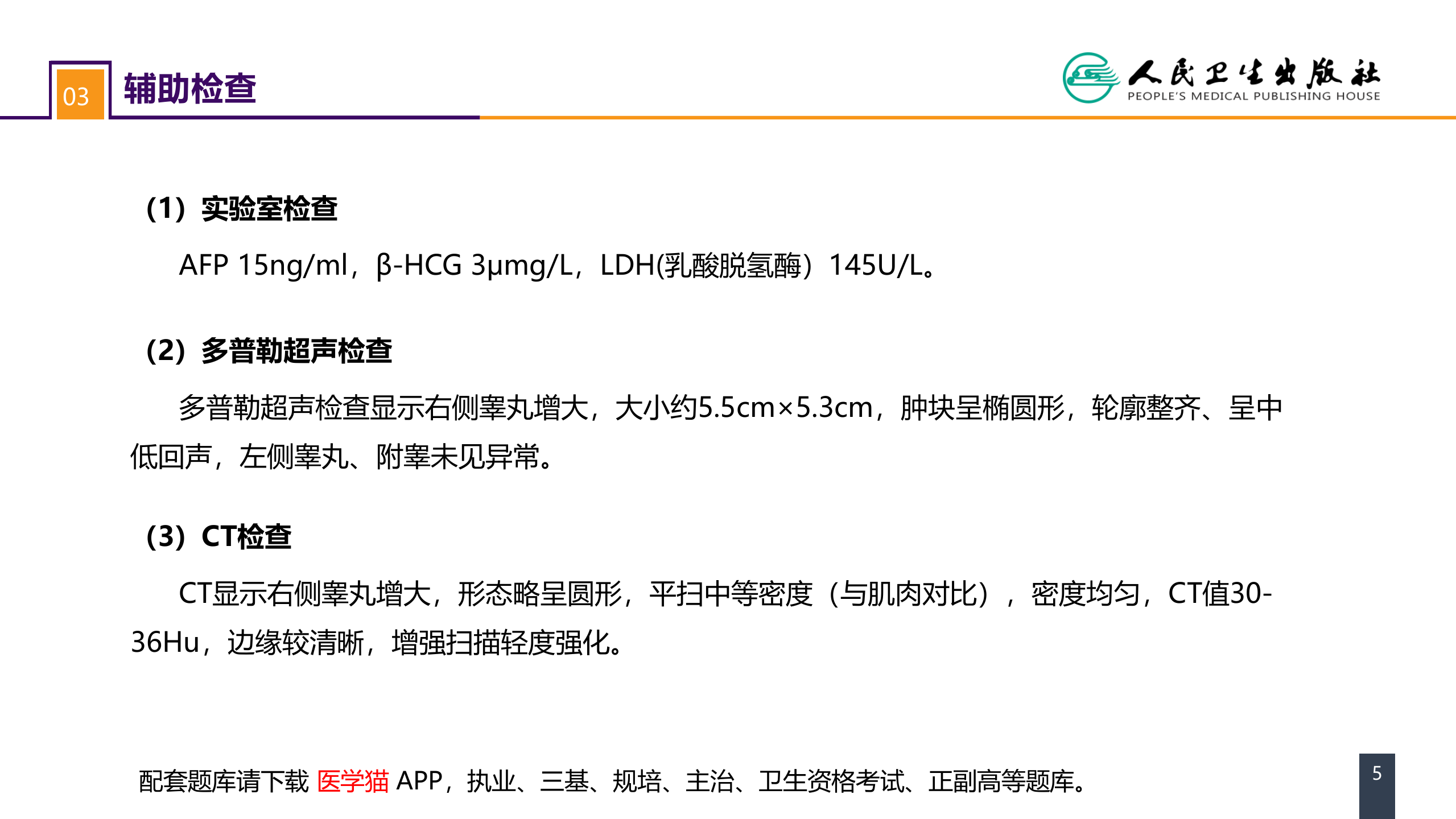 第五十三章 泌尿、男生殖系统肿瘤 案例分析-睾丸肿瘤 .pptx 第5页