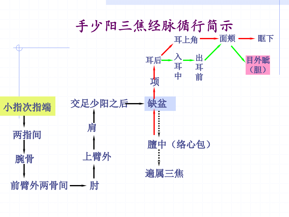 87人体经络穴位图谱10三焦经.ppt 第3页