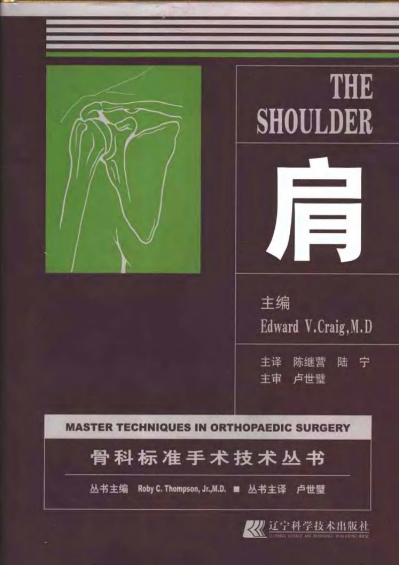 骨科标准手术技术丛书—肩.pdf 第1页