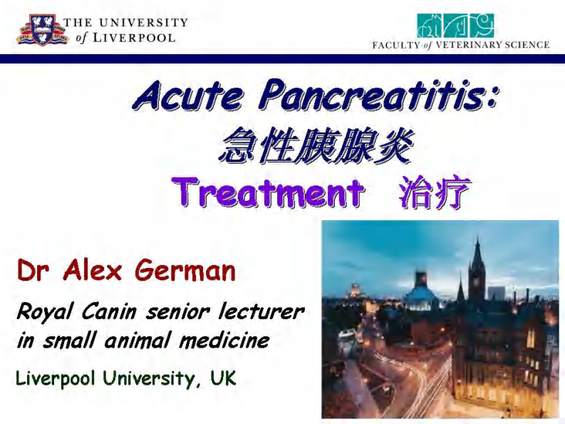 宠物-急性胰腺炎的治疗.pdf 第1页