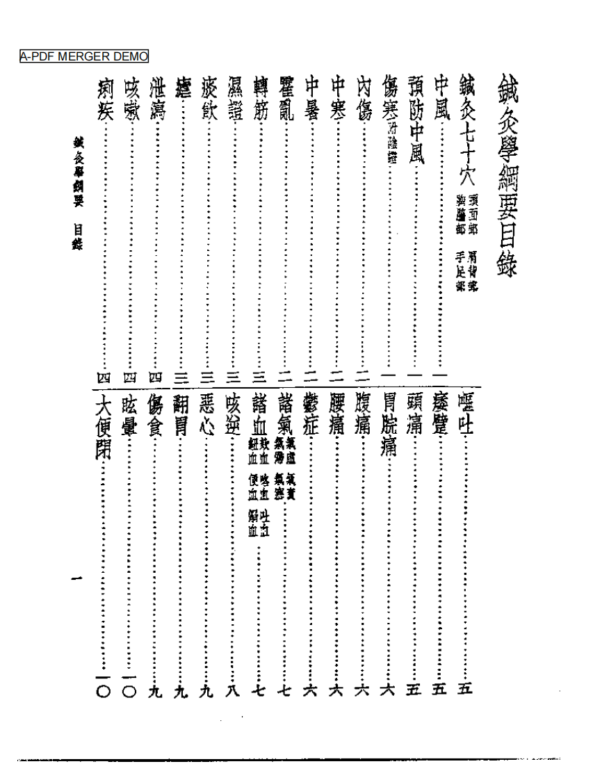 皇汉医学丛书10针灸学纲要.pdf 第1页