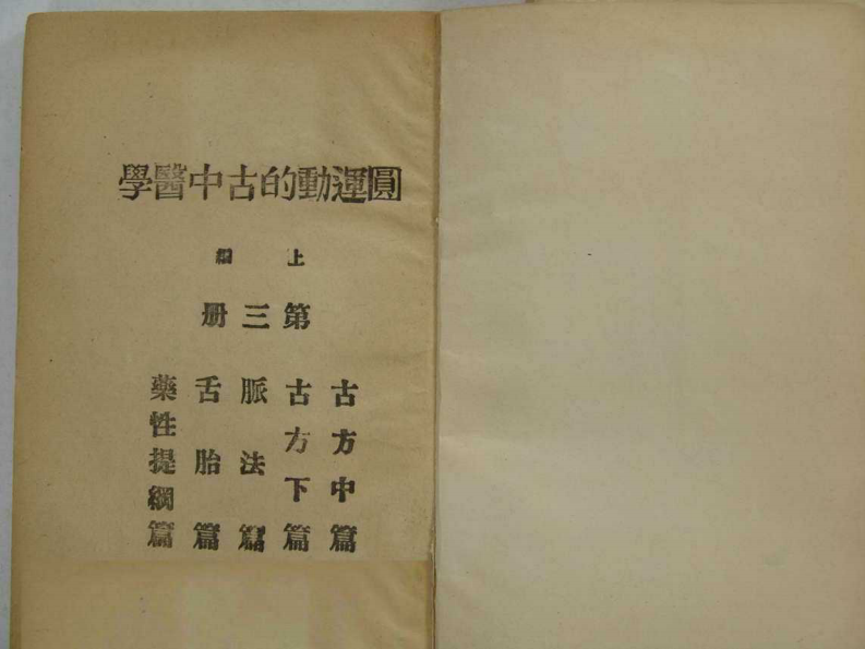 圆运动的古中医学.上编（第三册）3.pdf 第1页