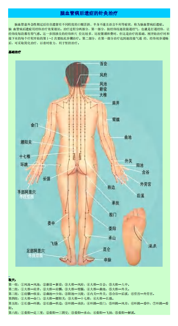 脑血管病后遗症的针灸治疗.pdf 第1页