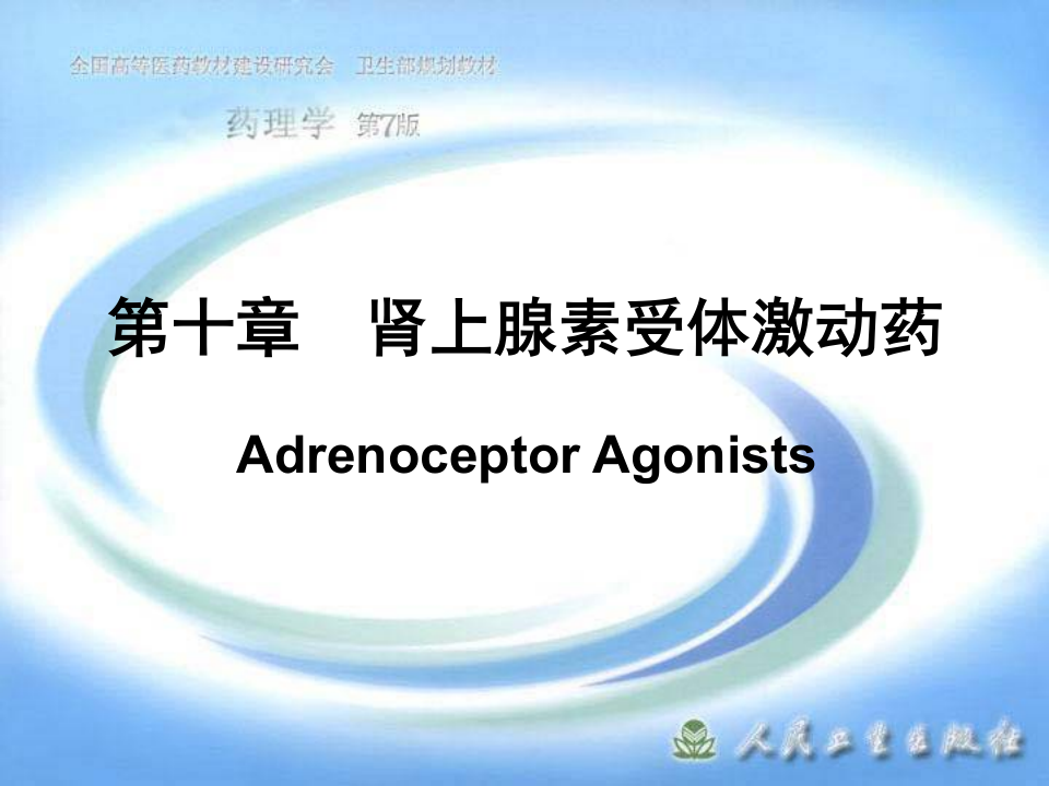 第十章  肾上腺素受体激动药.ppt 第1页