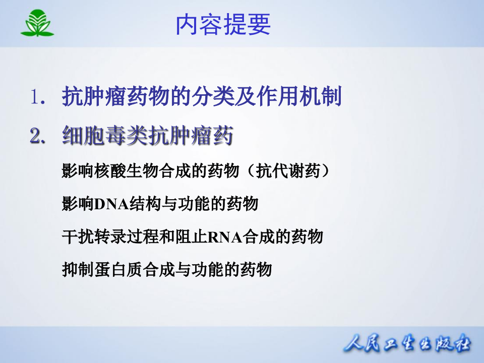 第四十七章  抗恶性肿瘤药.ppt 第2页