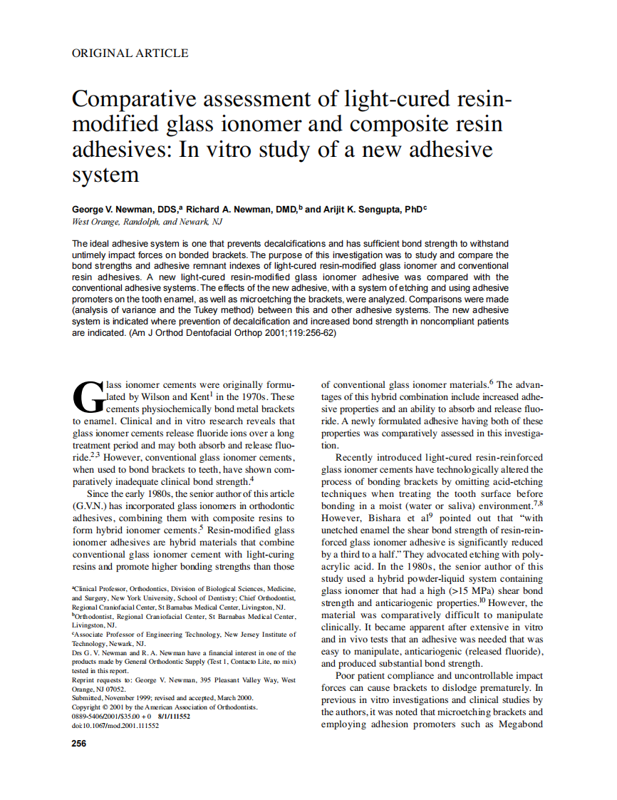 2001_119_3_256_262_Newman.pdf 第1页
