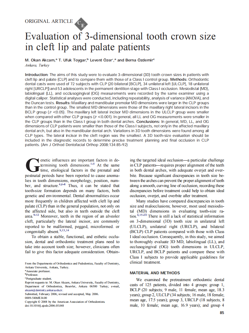 2008_134_1_85_92_Akcam.pdf 第1页