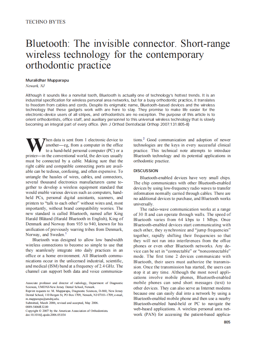 2007_131_6_805_808_Mupparapu.pdf 第1页