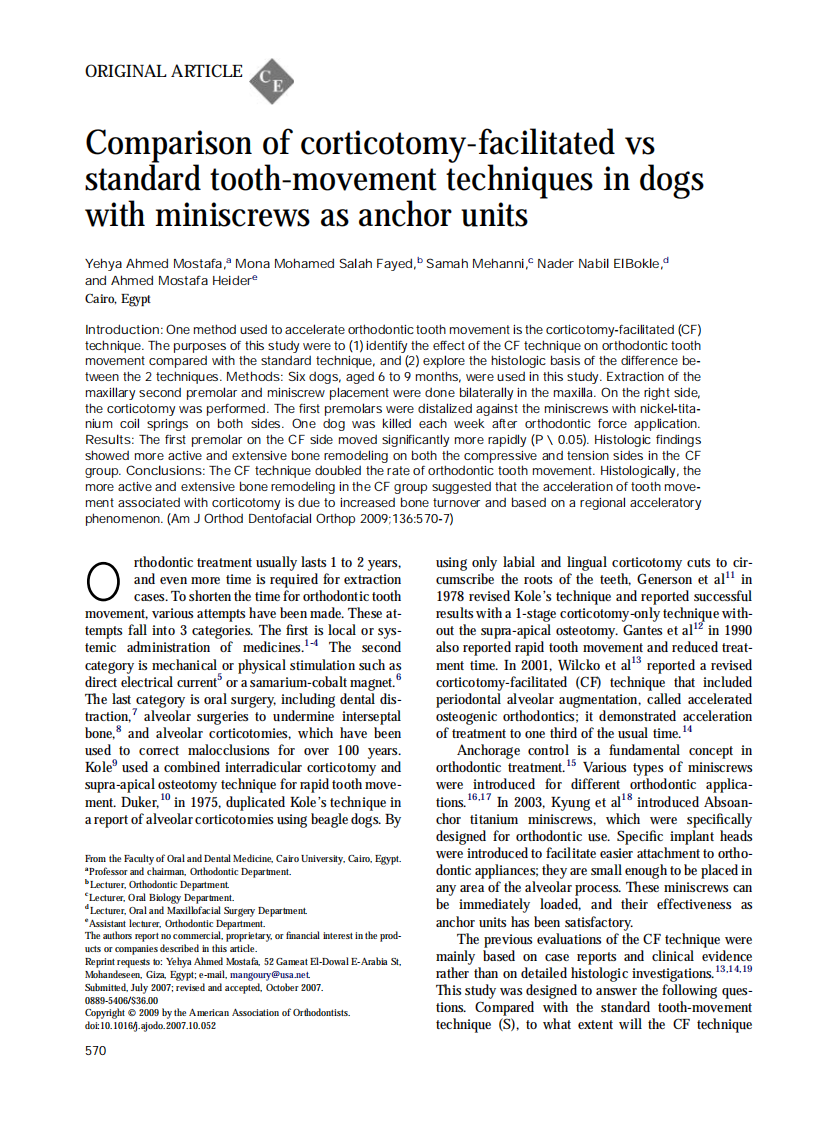 Mostafa_2009_American-Journal-of-Orthodontics-and-Dentofacial-Orthopedics.pdf 第1页