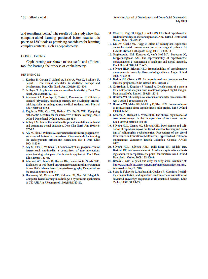 Silveira_Evaluation-of-the-radiographic-cephalometry-learning-process-by-a-learning-virtual-object_2009.pdf 第5页