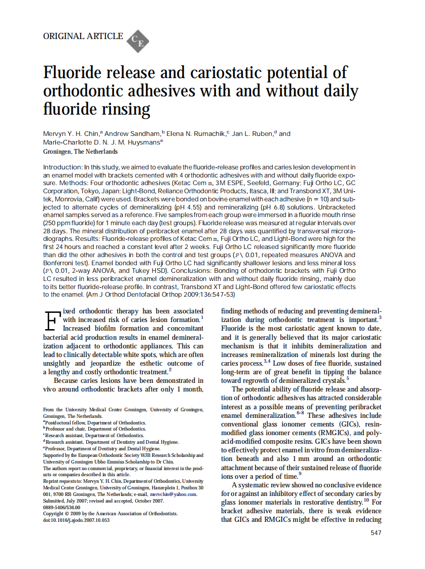 Chin_2009_American-Journal-of-Orthodontics-and-Dentofacial-Orthopedics.pdf 第1页