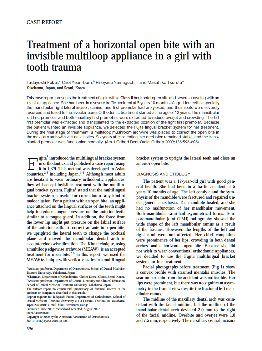 Fukui_2009_American-Journal-of-Orthodontics-and-Dentofacial-Orthopedics.pdf 第1页