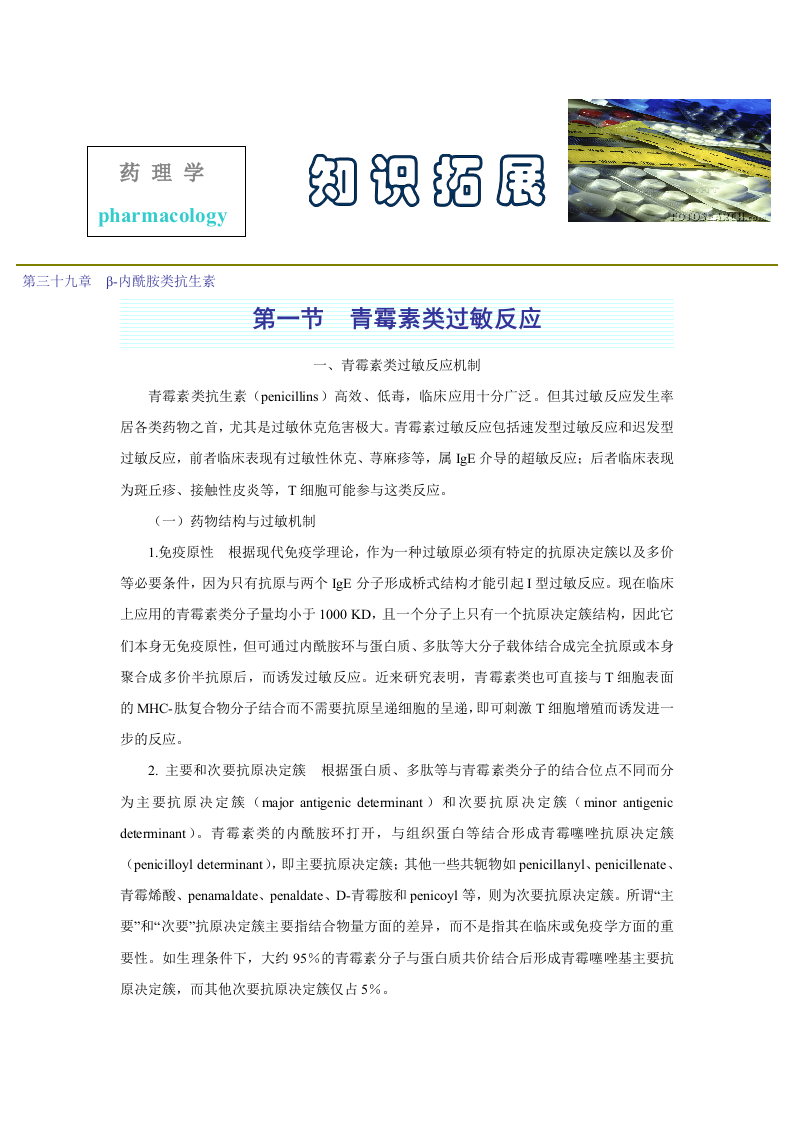 第三十九章  β-内酰胺类抗生素.doc 第1页