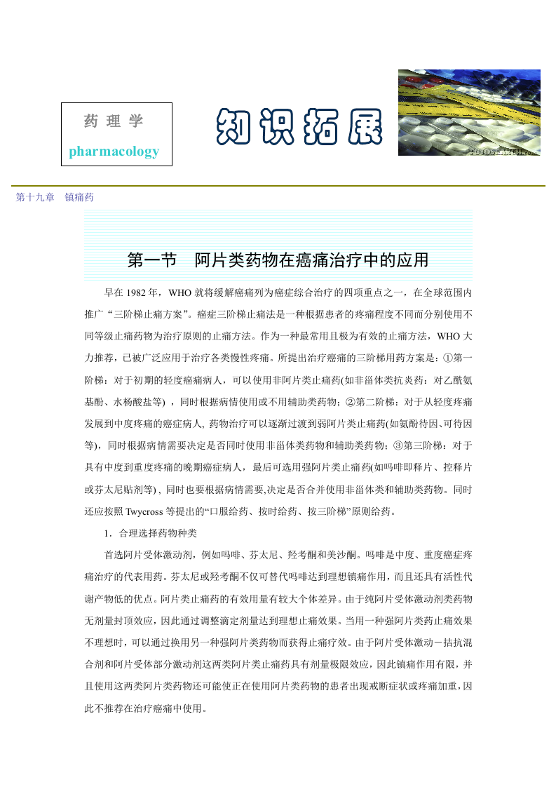 第十九章  镇痛药.doc 第1页