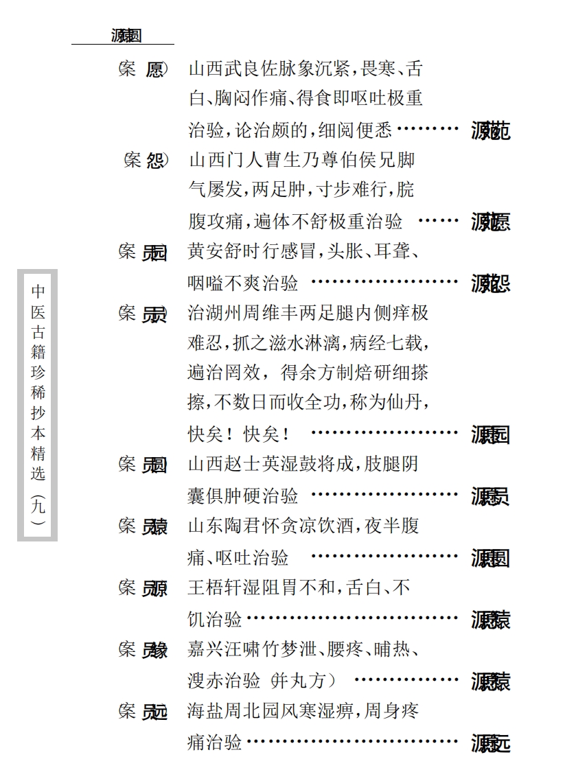 中医古籍珍稀抄本精选--竹亭医案（下册）.pdf 第3页