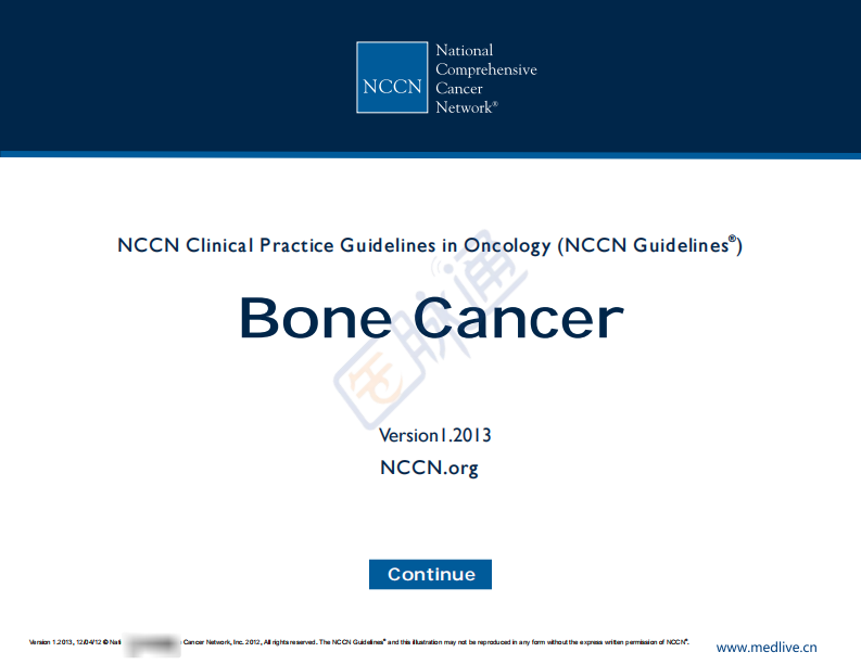 Bone+Cancer骨肿瘤2013V1（英文）.pdf 第1页