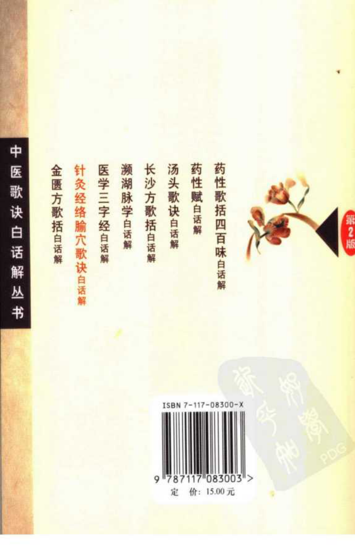 《针灸经络腧穴歌诀白话解》.pdf 第2页