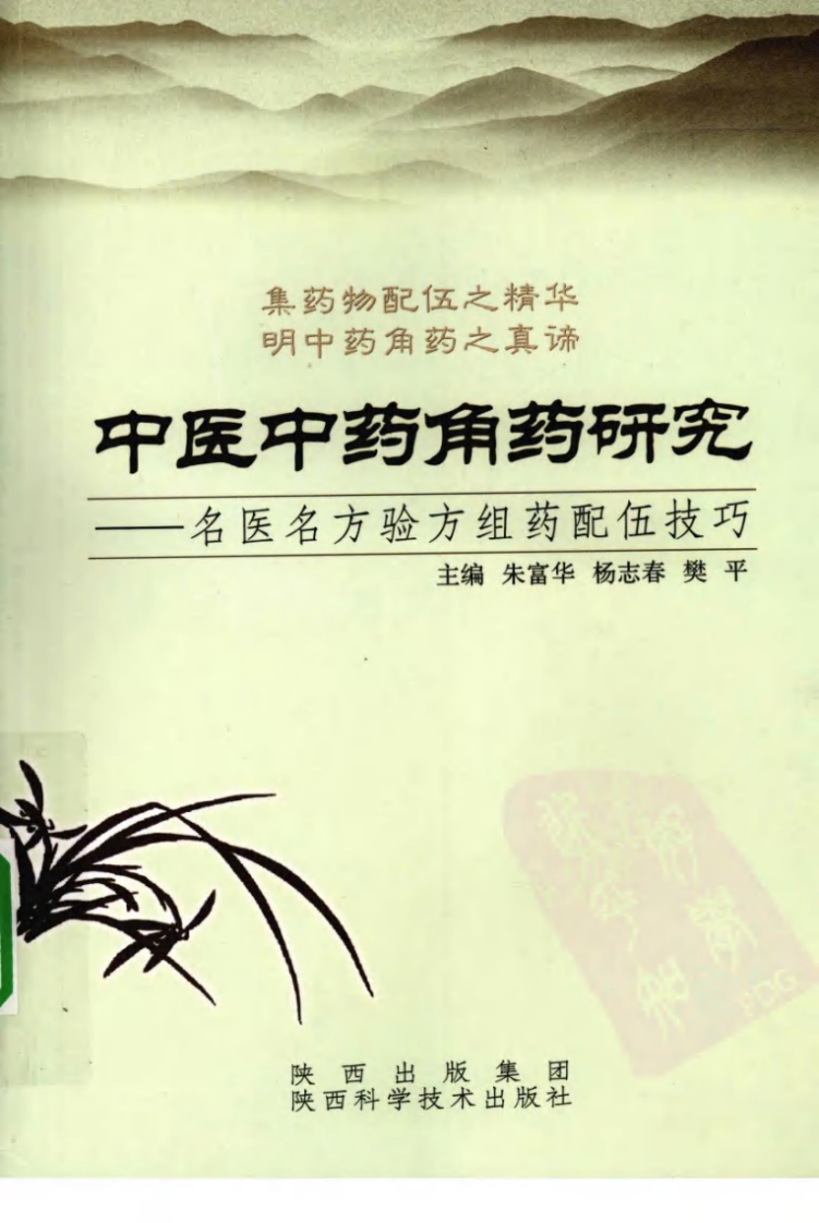 中医中药角药研究：名医名方验方组药配伍技巧（高清版）.pdf 第1页
