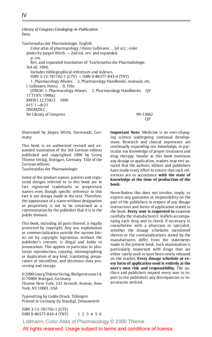 药理学彩色图谱Color+Atlas+of+Pharmacology+2nd+Ed+(Thie....pdf 第2页