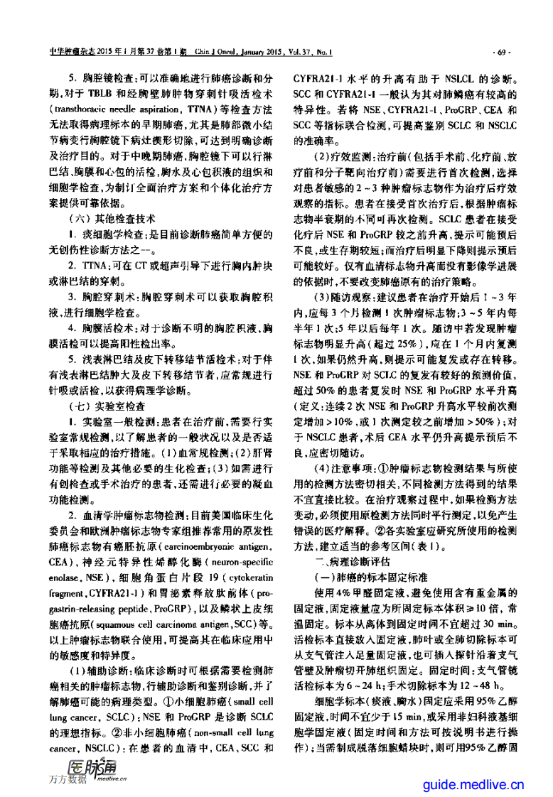 中国原发性肺癌诊疗规范(2015年版).pdf 第3页