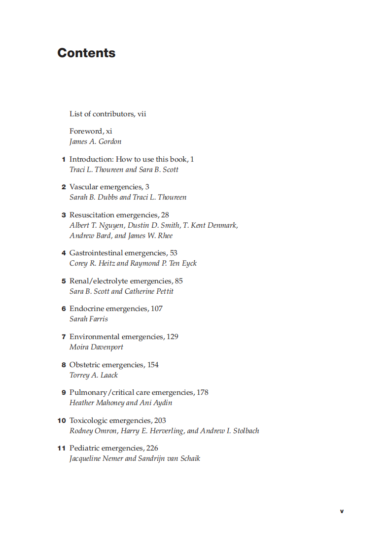 急诊医学模拟练习（2012高清英文版）Emergency Medicine Simulation Workbook.pdf 第5页