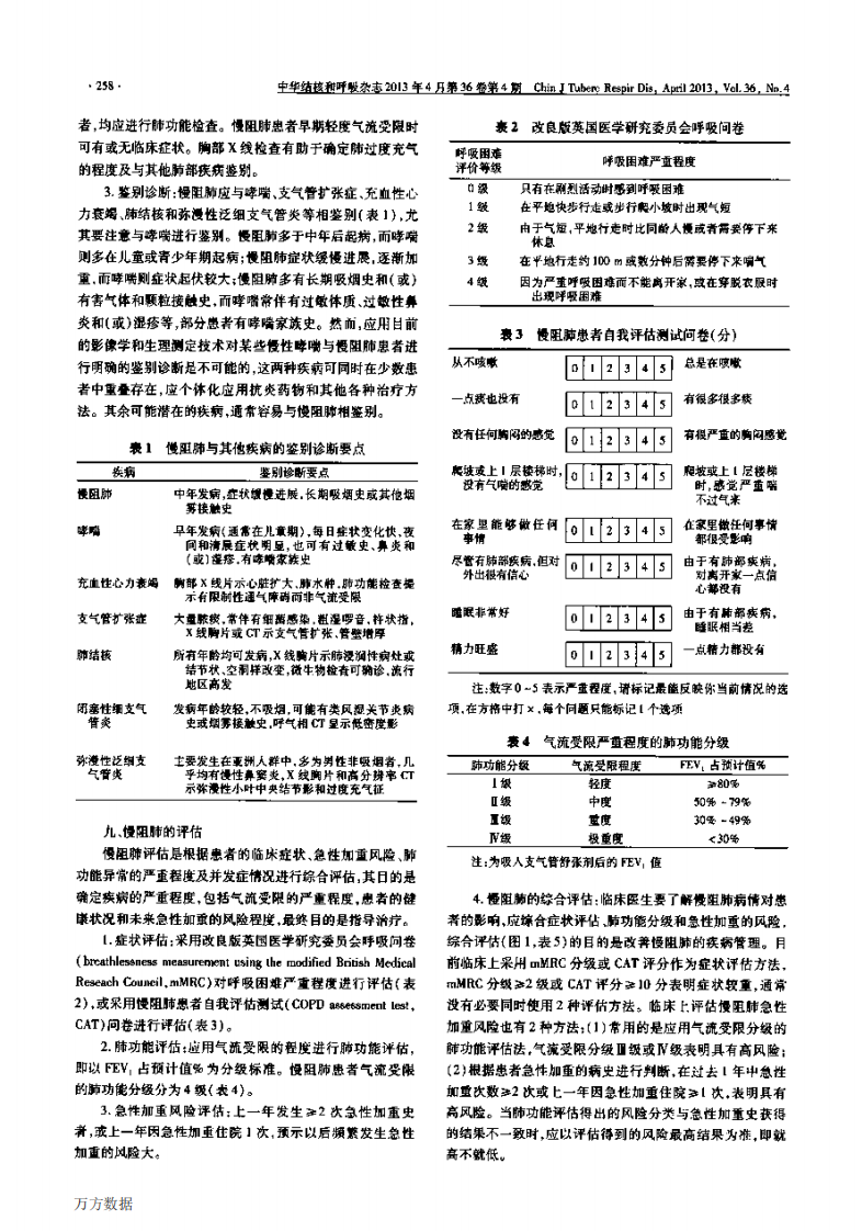 慢性阻塞性肺疾病诊治指南(2013年修订版).pdf 第4页