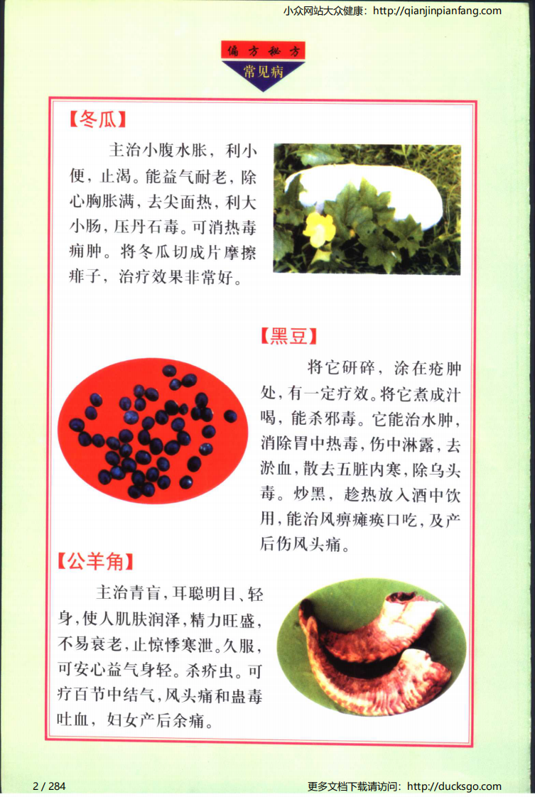 实用偏方秘方经典 - 常见病（张家林）.pdf 第2页
