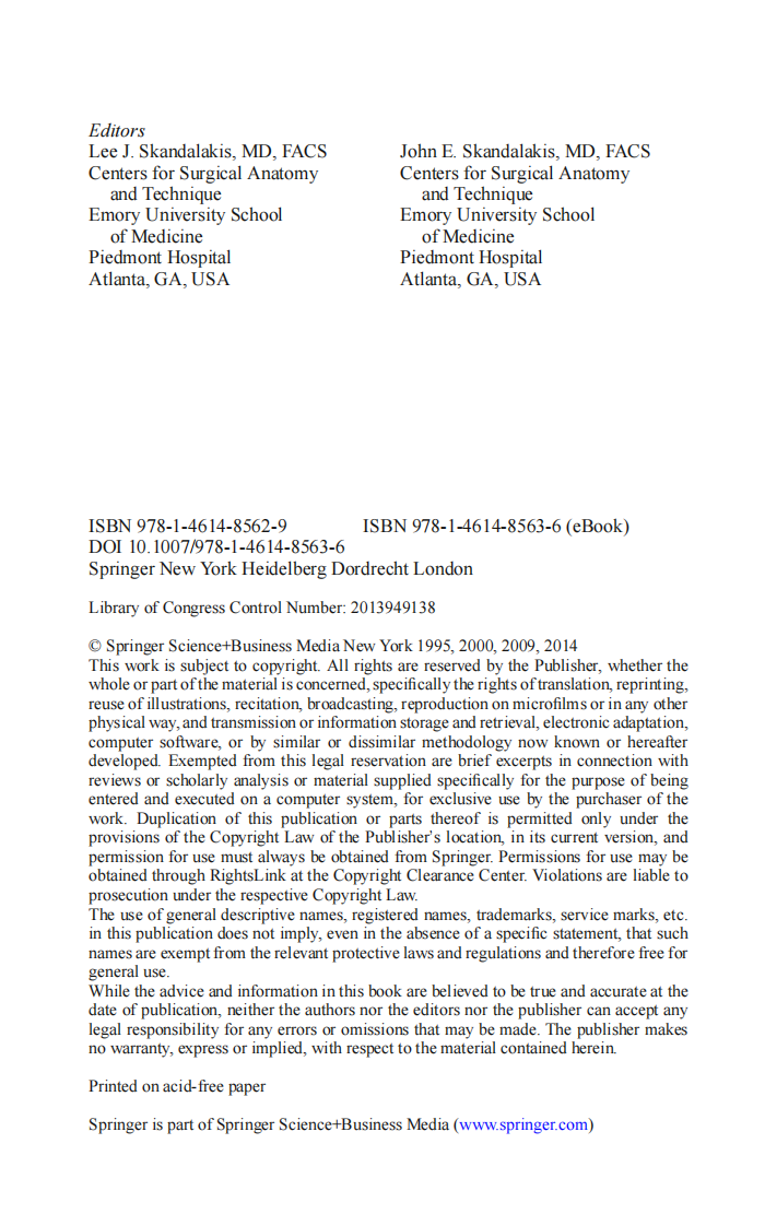 外科解剖及技术（第4版）（2013高清英文版）Surgical Anatomy and Technique：A Pocket Manual, 4ed .pdf 第5页