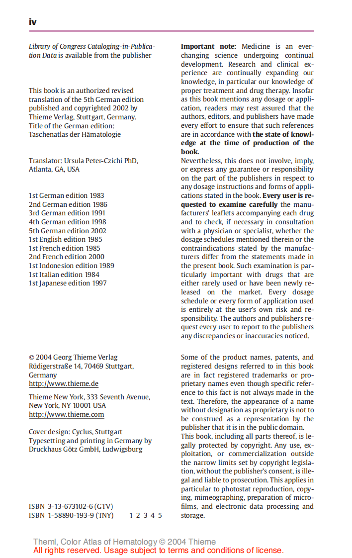 Color Atlas of Hematology 血液学彩色图谱.pdf 第5页