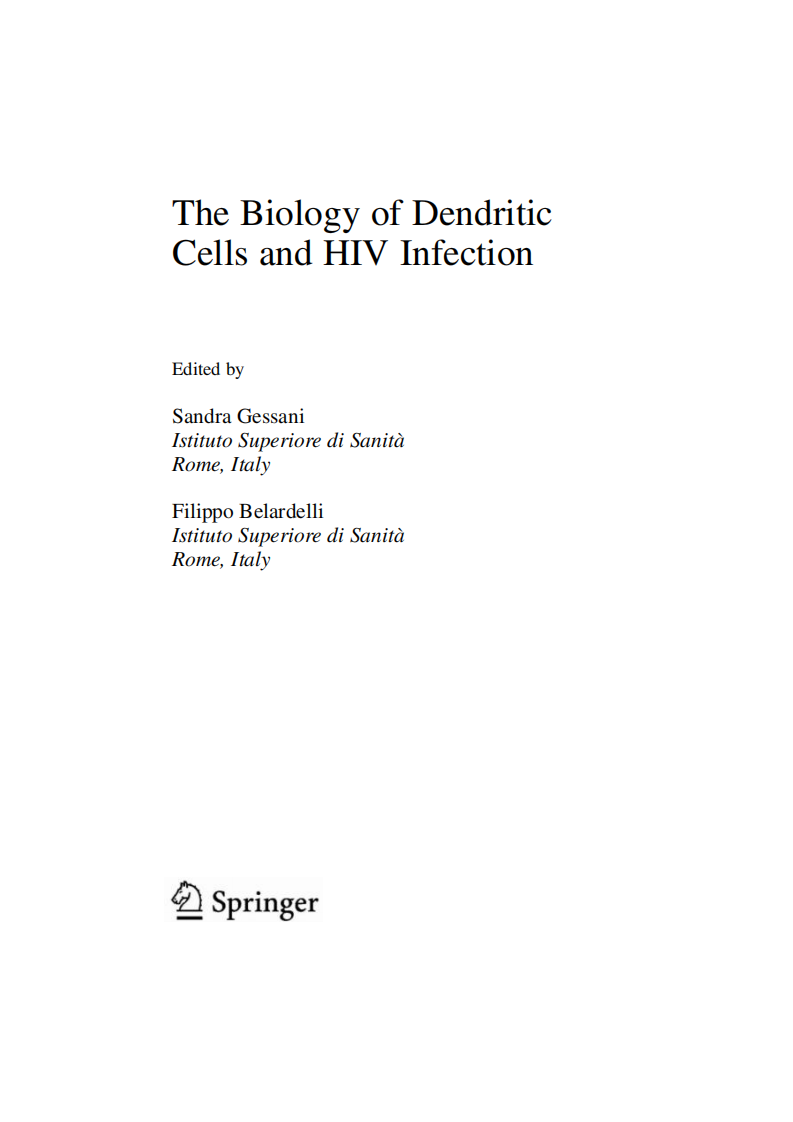 Gessani_The Biology of Dendritic Cells and HIV Infection 细胞与病毒感染.pdf 第3页
