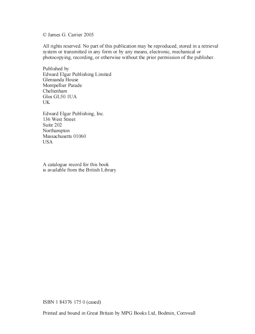 A.Handbook.Of.Economic.Anthropology.-.James.G.Carrier人类经济学.pdf 第5页