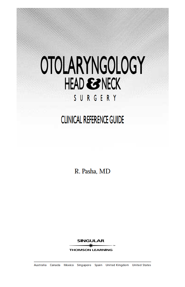 Otolaryngology, Head & Neck Surgery耳鼻喉.pdf 第5页