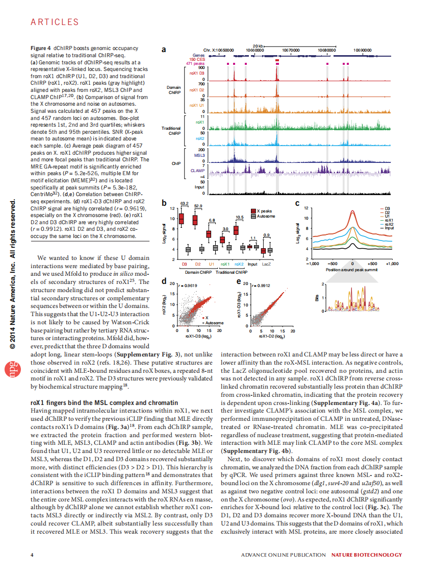 编码RNA Revealing long noncoding RNA architecture and functions using domain-specific chromatin isolation by RNA purification【bioworlde.com】.pdf 第4页
