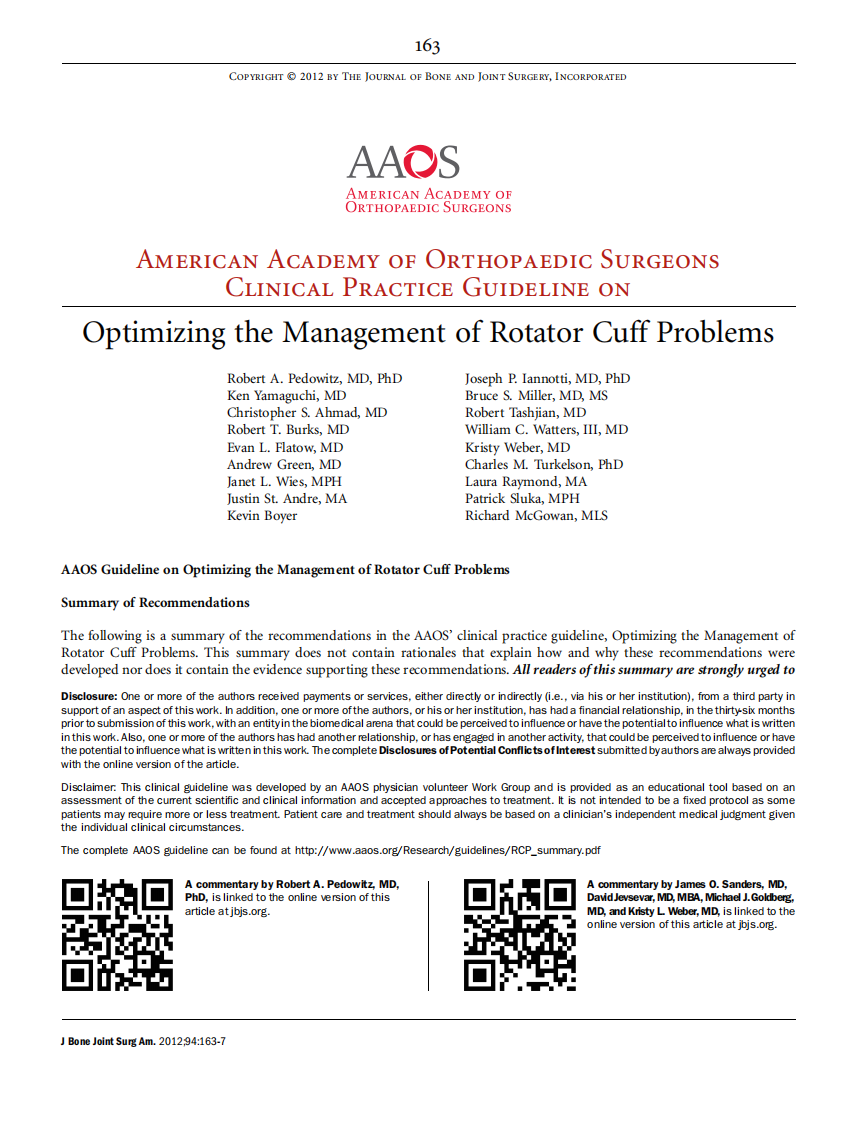 美国骨科American+Academy+of+Orthopaedic+Surgeons+Clinical+Practice+Guideline+on+optimizing+the+management+of+rotator+cuff+problems..pdf 第1页