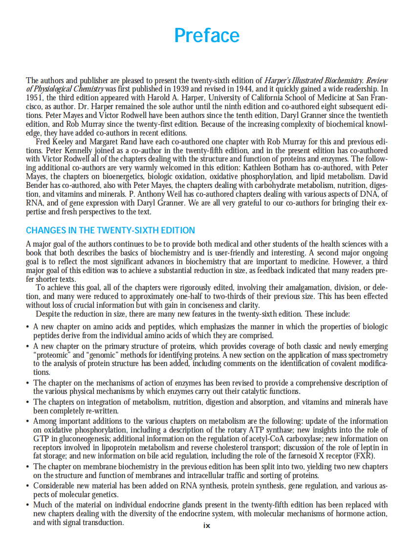 [哈玻图解生物化学].Harper'S.Illustrated.Biochemistry.26th.pdf 第5页